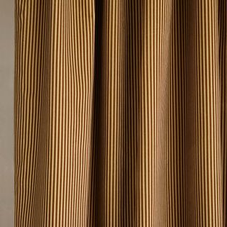 Striped Velvet Curtain Panel