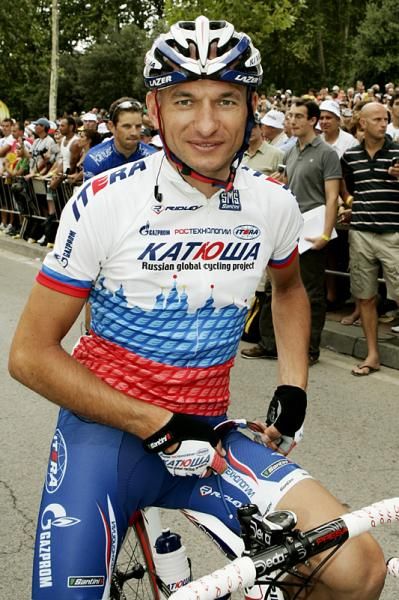 Russian Champion Serguei Ivanov (Katusha)
