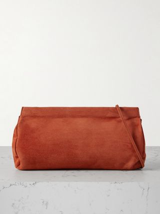 Abby Suede Shoulder Bag