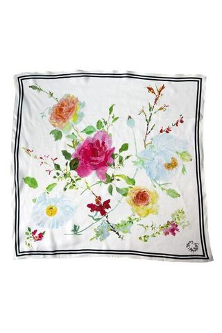 Late Spring Floral Scarf