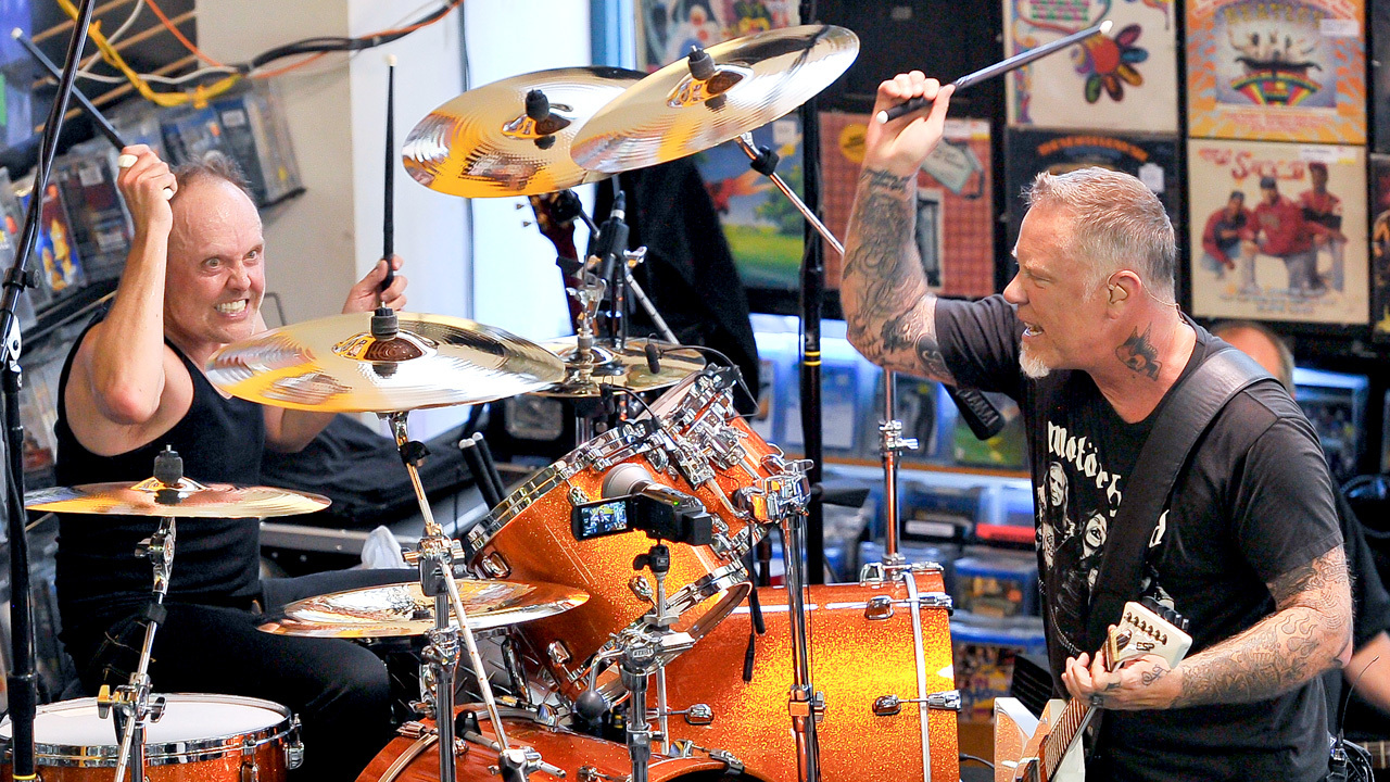 James Hetfield and Lars Ulrich