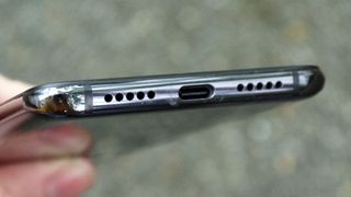 The base of the OnePlus 7