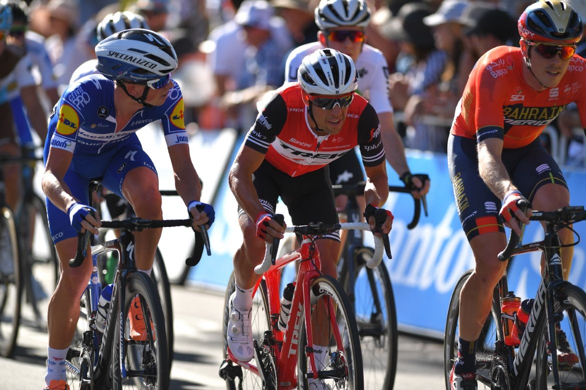 Trek-Segafredo's Richie Porte finished safely in the bunch