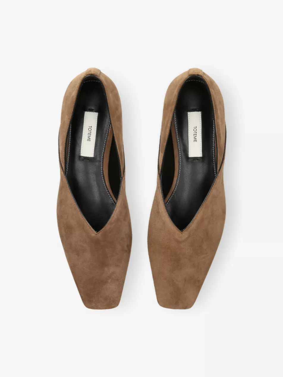 The Everyday Suede Flat - Eur 37 / 4 Uk Women