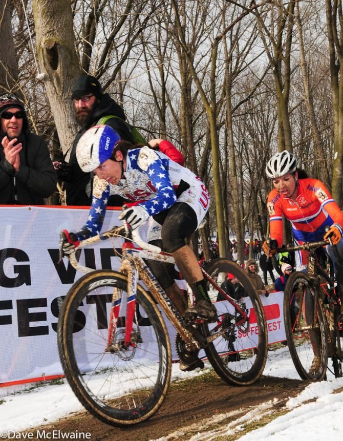 Kaitie Antonneau (USA) rode brilliantly today