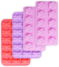 homEdge Puppy Dog Paw and Bone Silicone Molds
RRP: $10.99