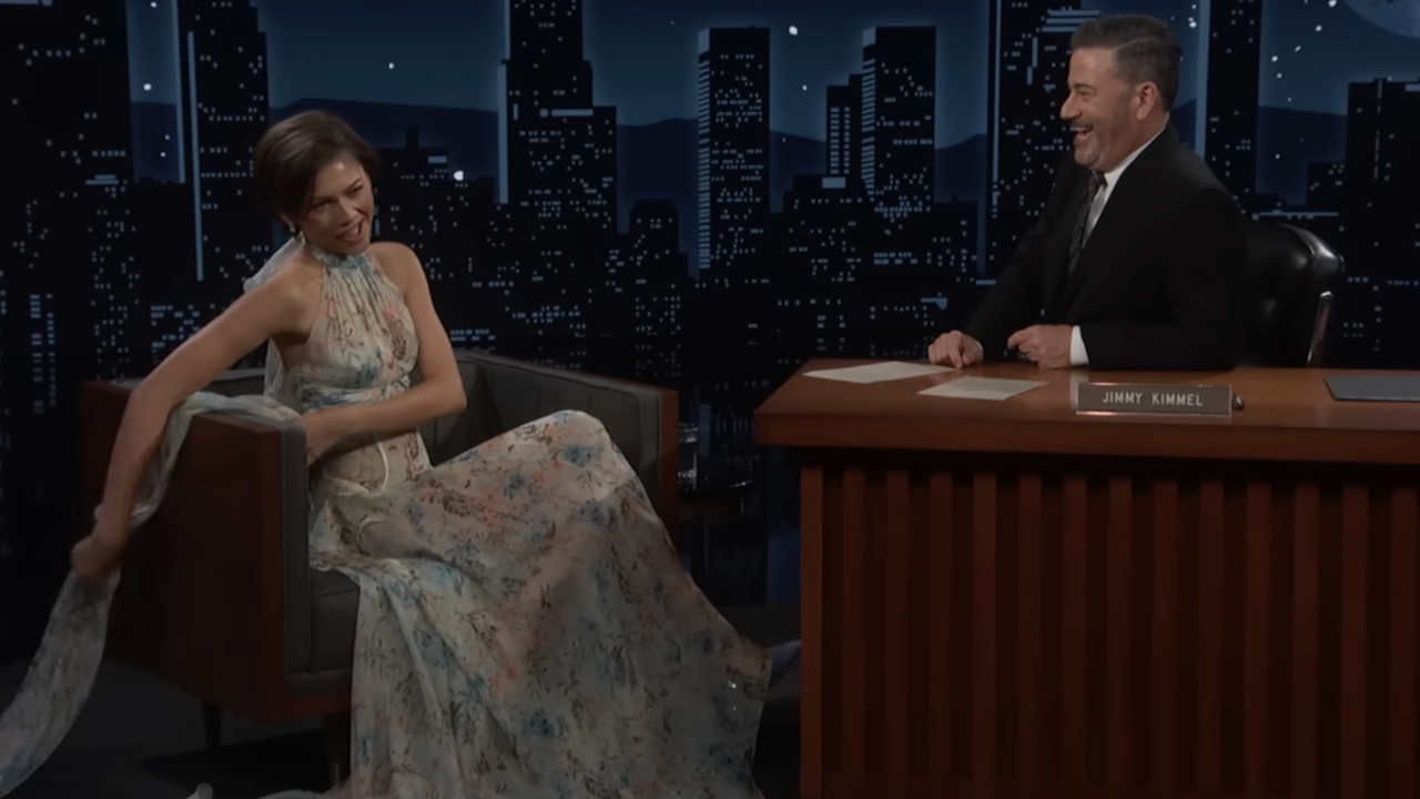 Zendaya appears on Jimmy Kimme Live!