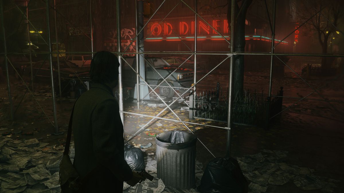 Alan Wake 2 image fidelity comparison screenshots
