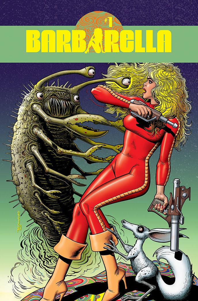 "Barbarella" is back in space for sci-fi action in Dynamite Entertainment's new series launching July 21, 2021.