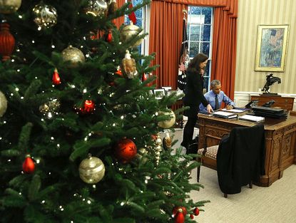 The White House's Oval Office