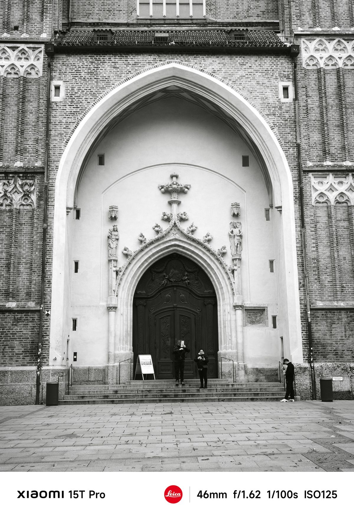 A church entrance in Munich