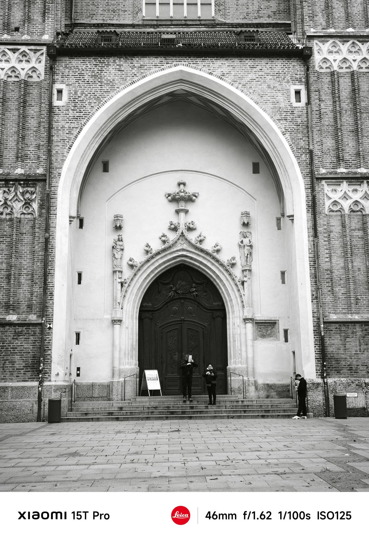 A church entrance in Munich