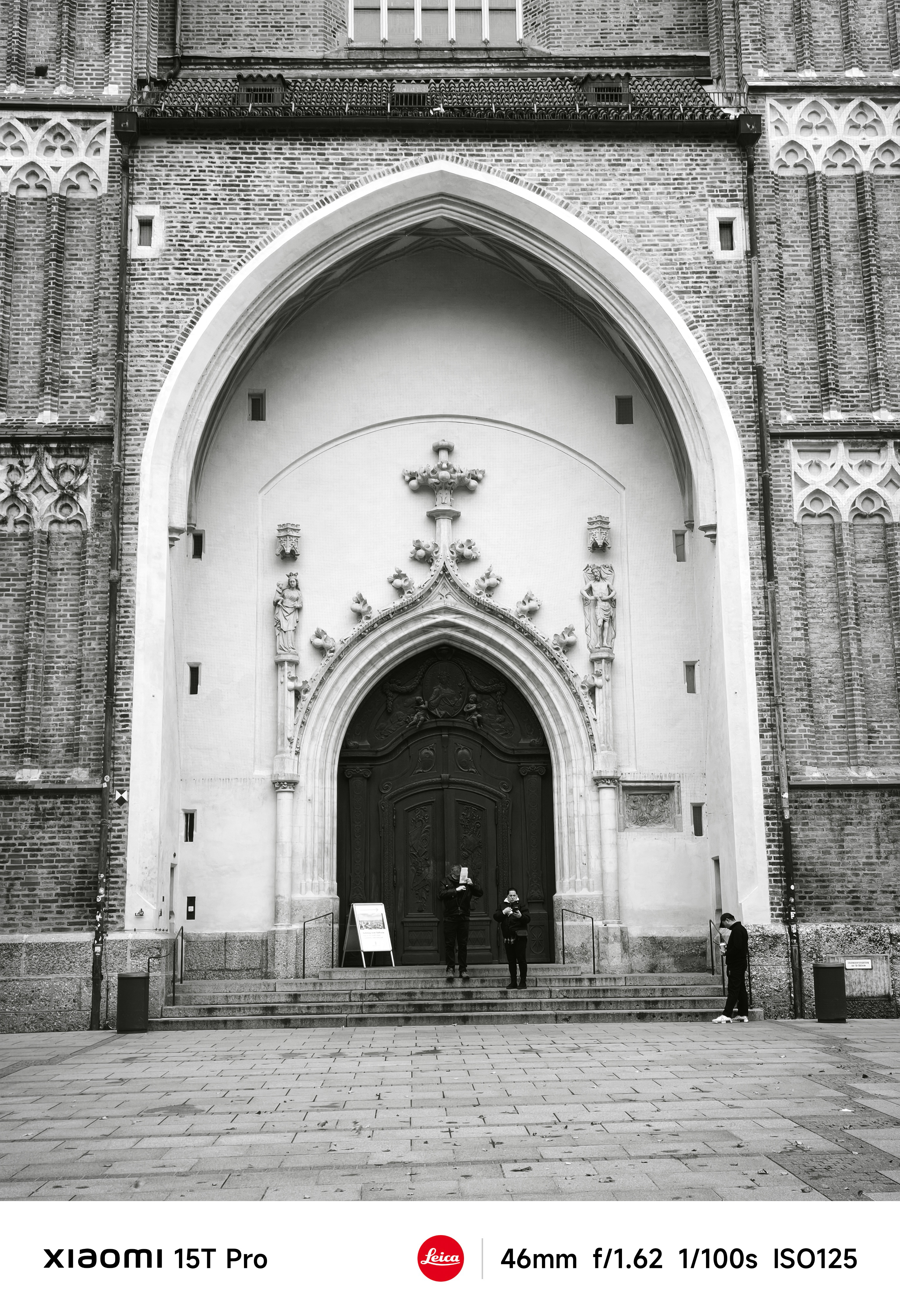 A church entrance in Munich