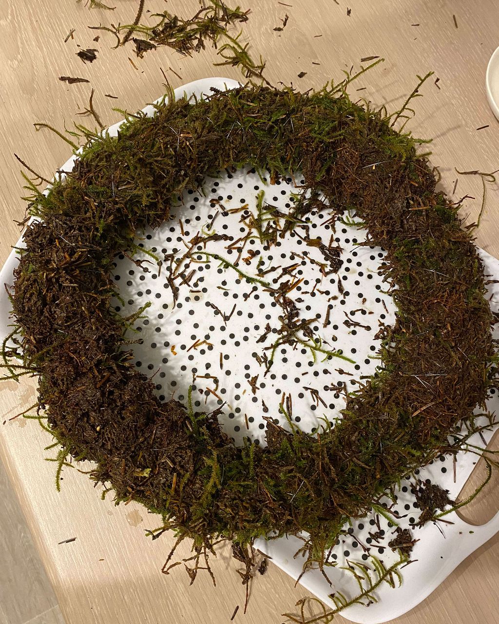 How to make a wreath from tree clippings Real Homes