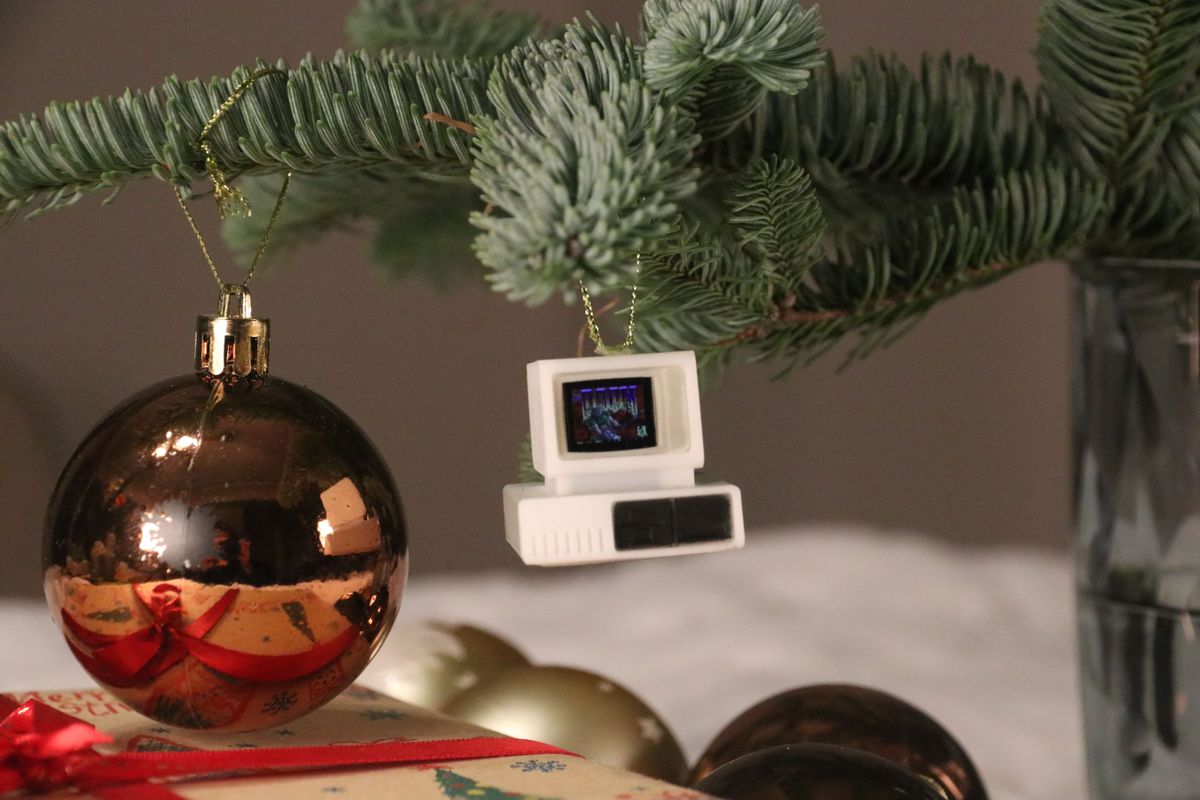 Sprite_tm's Doom Bauble https://spritesmods.com/?art=doom-bauble