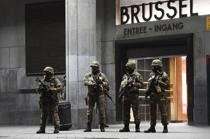 Brussels, Belgium, is on lockdown amid terrorism raids