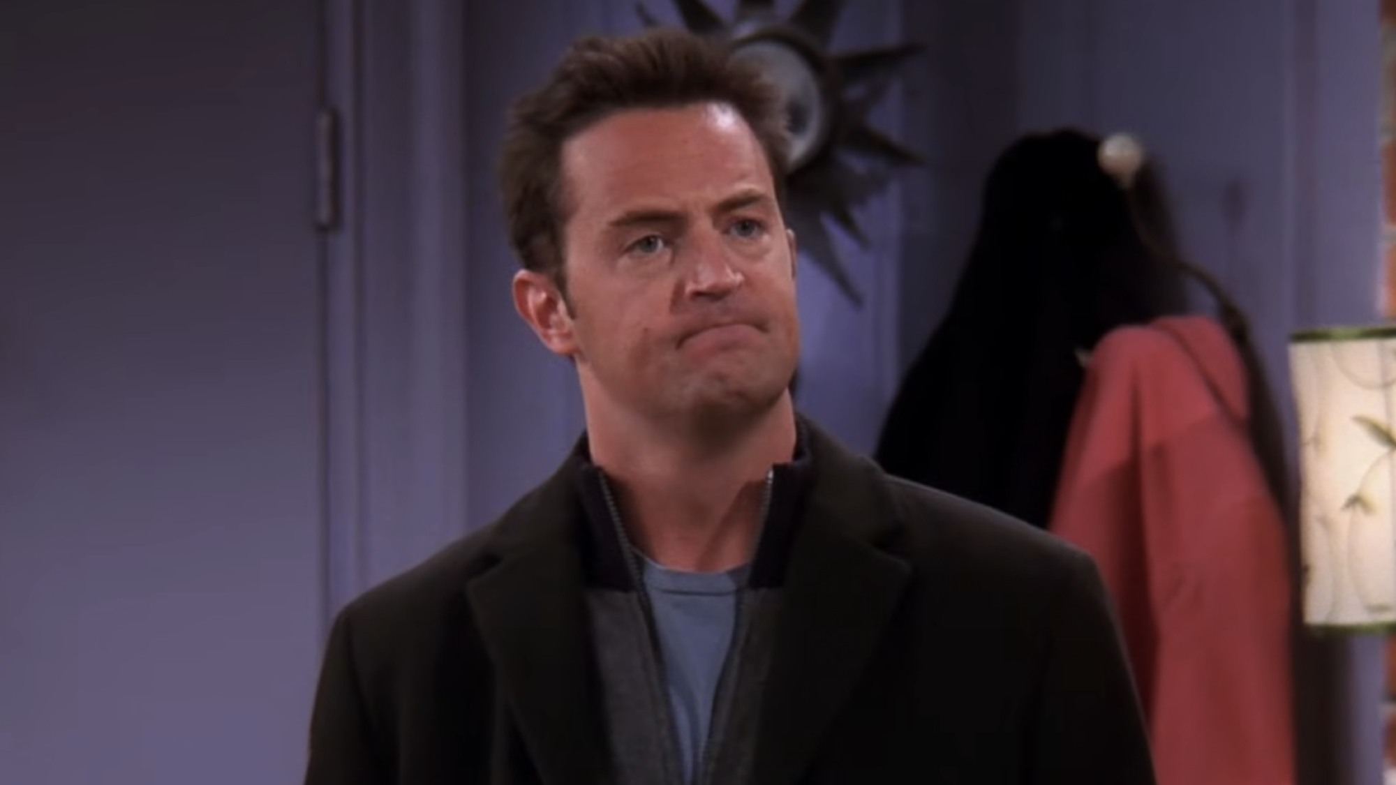 Matthew Perry as Chandler Bing in Friends.