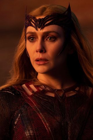 Elizabeth Olsen as Wanda Maximoff in Marvel Studios' "Doctor Strange in the Multiverse of Madness" (2022