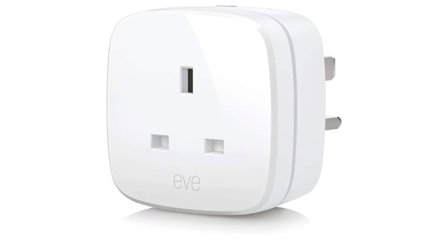 Eve Energy - our best smart plug - on a white background