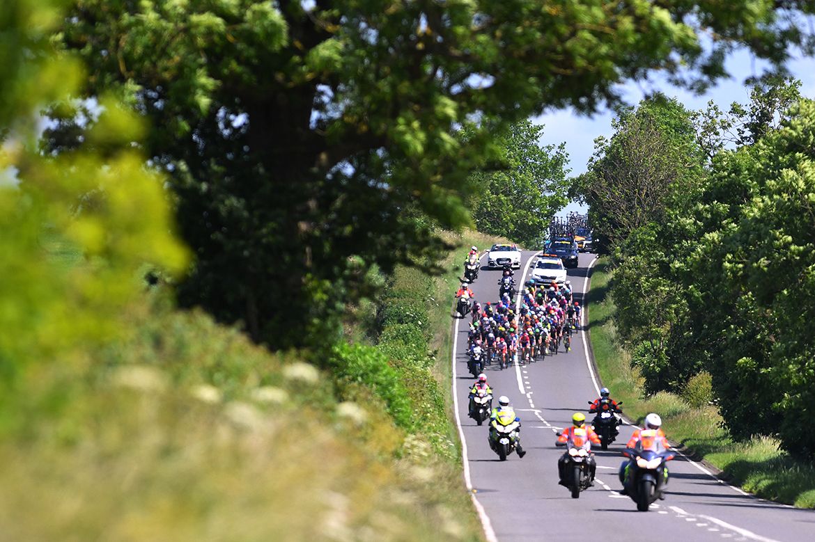 The Ovo Energy Women's Tour peloton