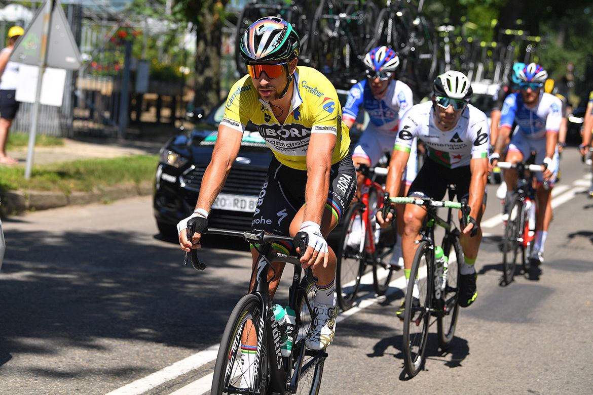 Peter Sagan on stage 2 of the Tour de Pologne.