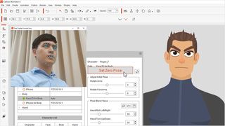 Motion capture facial animation in Cartoon Animator 5