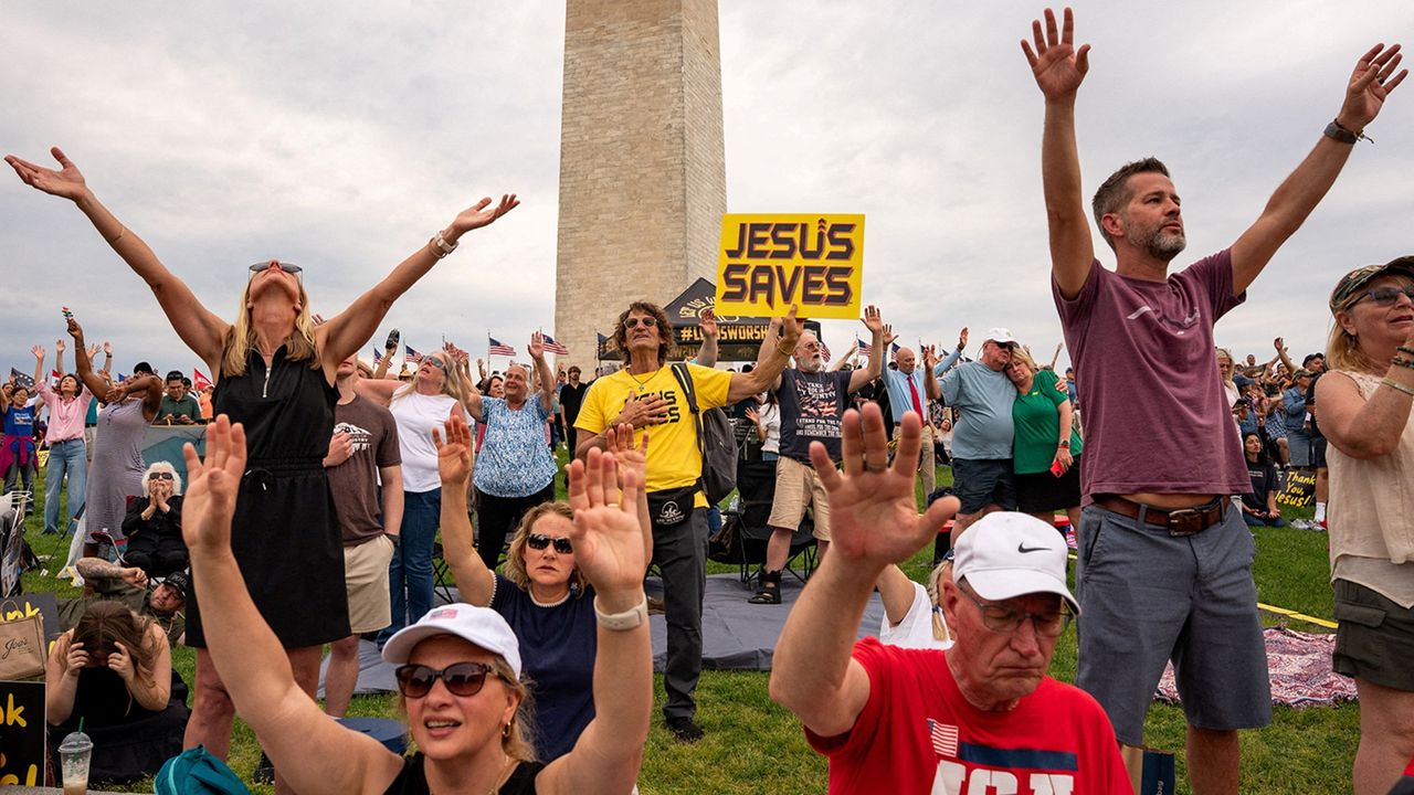 Religion: Christian nationalism on the Mall