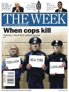 Police brutality covers this week's issue of The Week magazine