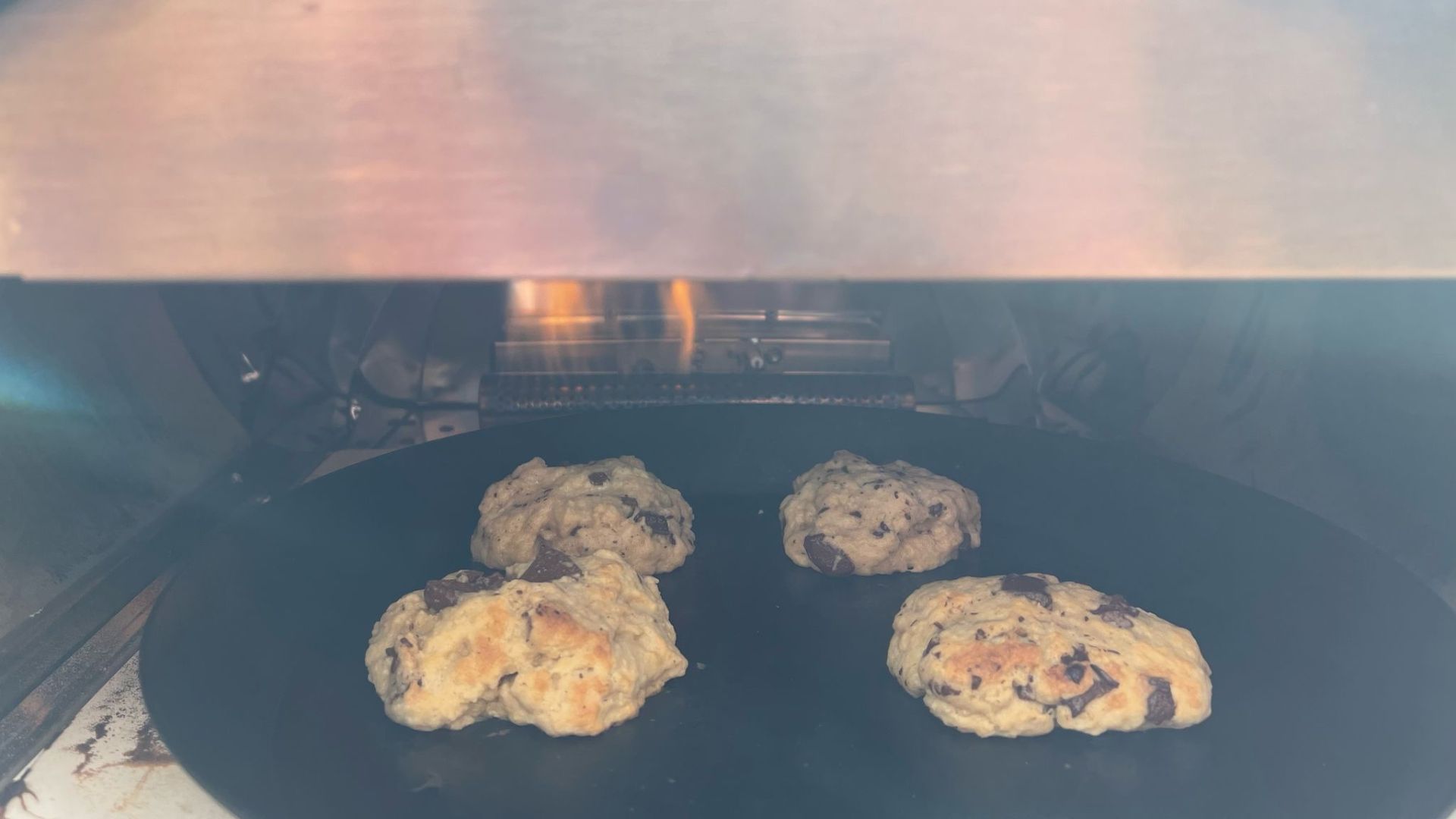 Cookies in the Woody Pizza Oven