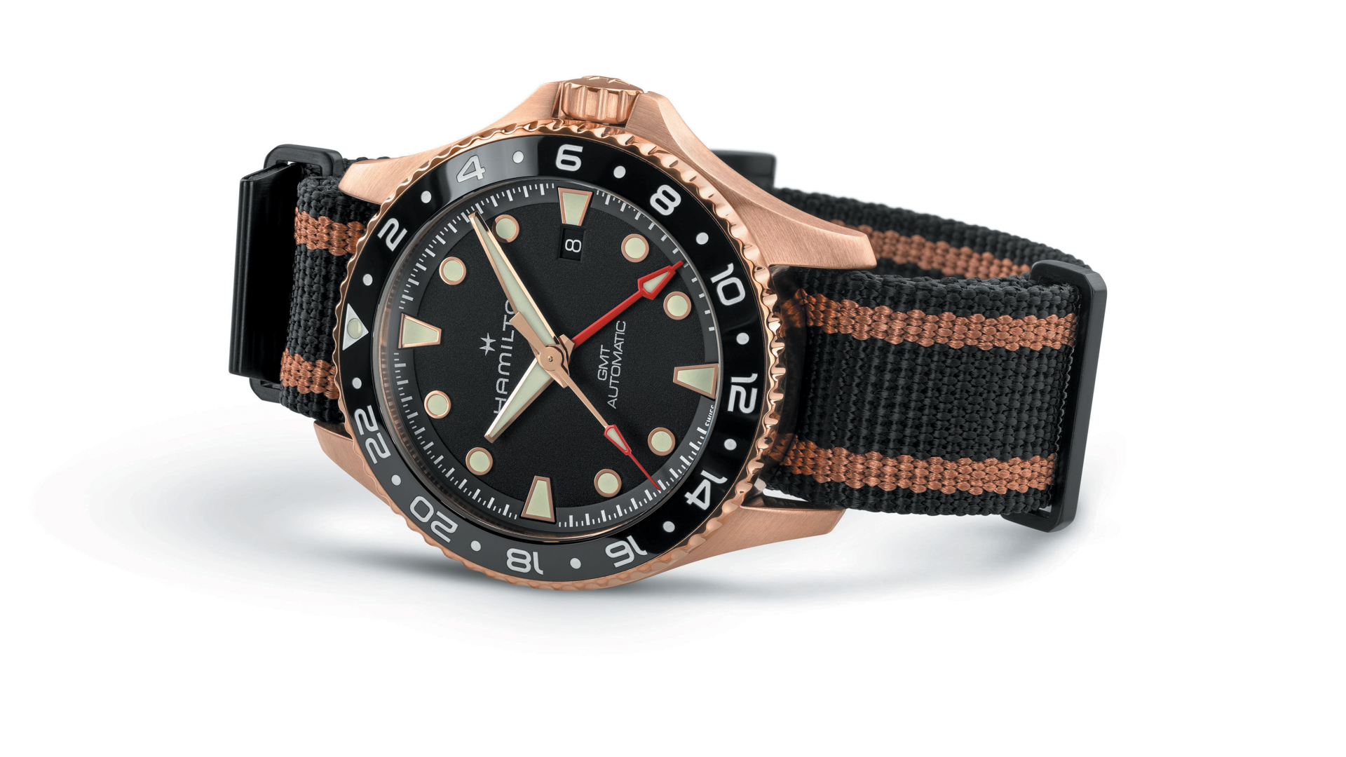 Khaki Navy Scuba Auto GMT 43mm