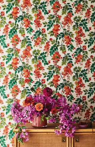 Cole & Son Bougainvillea wallpaper