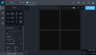 Photo collages: Ribbet collage maker