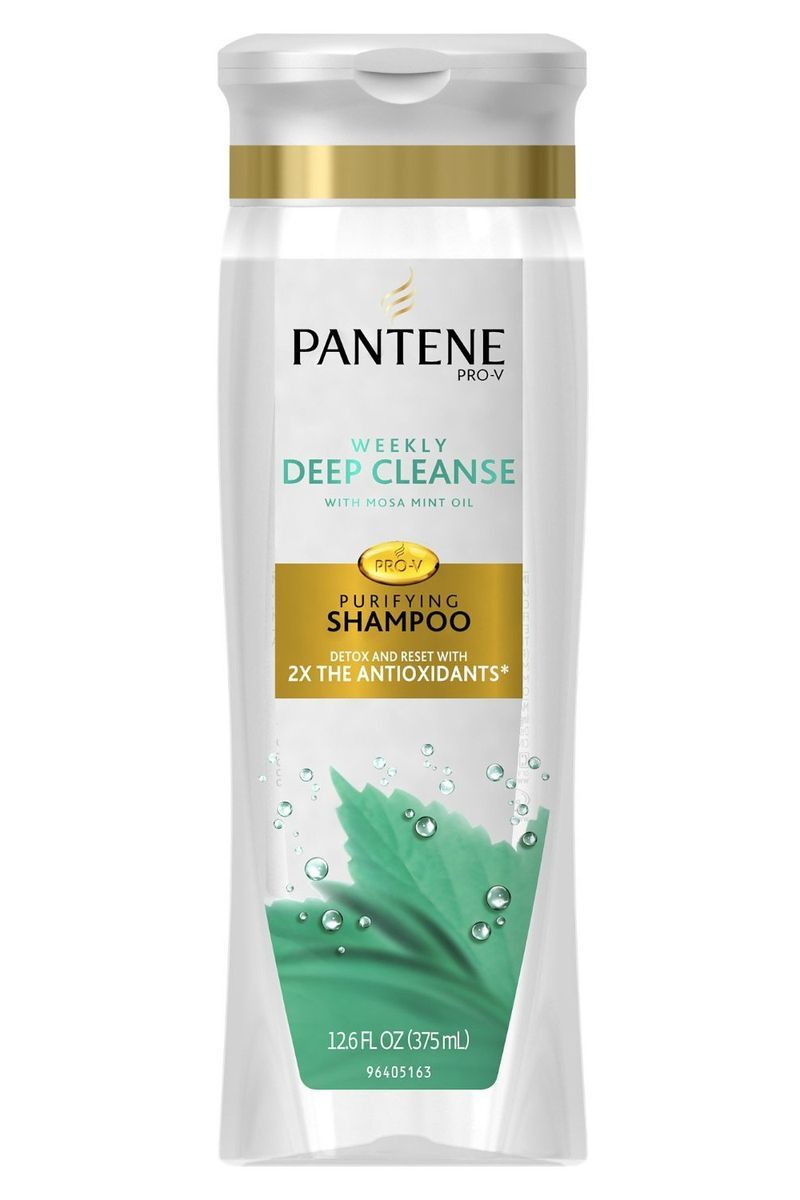 Traditional shampoo sometimes just isn't enough. Go for a deep cleaning treatment to get years of built-up dirt out of your locks. Pantene Pro-V Damage Detox Deep Cleanse Purifying Shampoo, $3.99; <a target="_blank" href="http://pantene.com/en-us/product/damage-detox-deep-cleanse-purifying-shampoo">pantene.com</a>