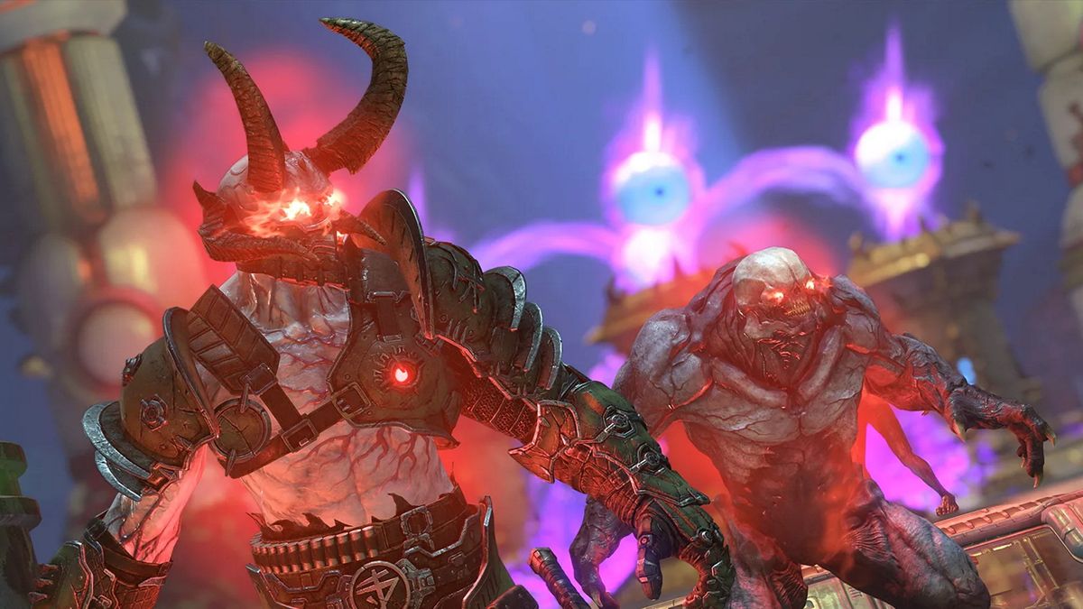 Doom Eternal's horde mode will finally arrive next week | PC Gamer