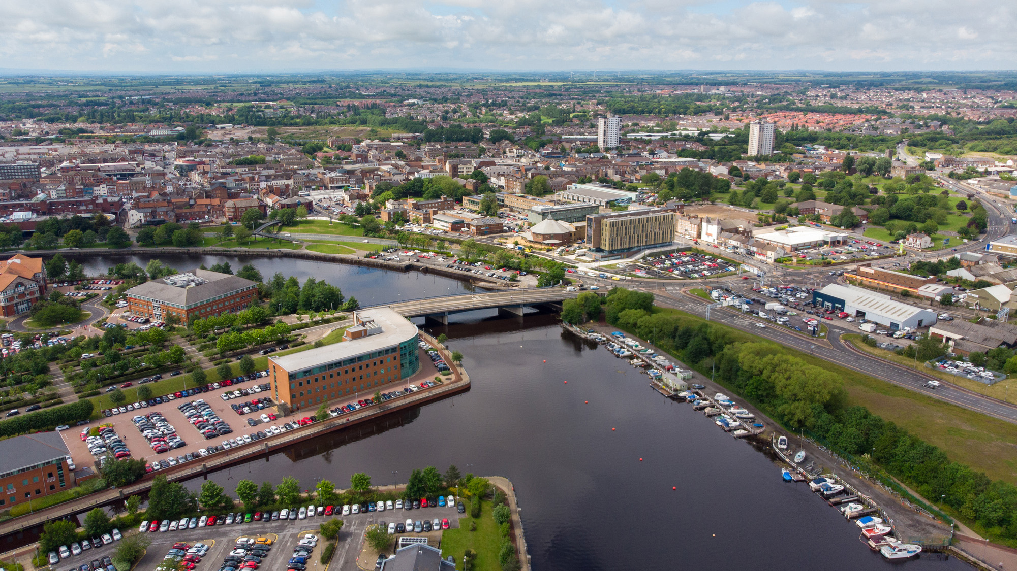Middlesbrough from above 