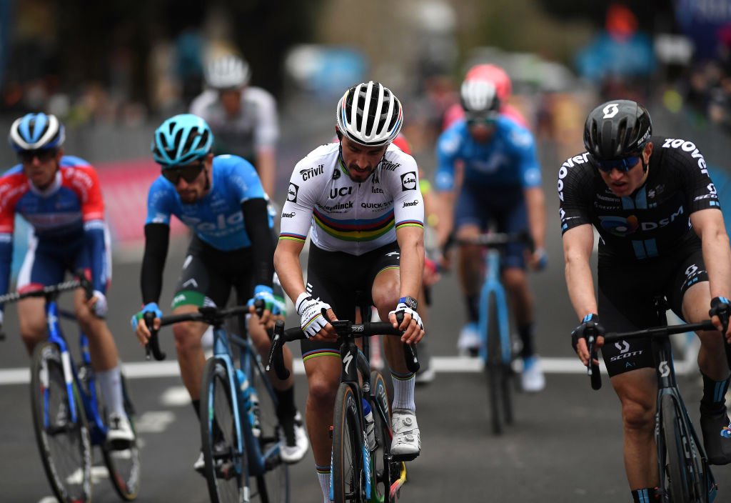 Tirreno-Adriatico: Mathieu van der Poel wins stage 3 in Gualdo Tadino ...