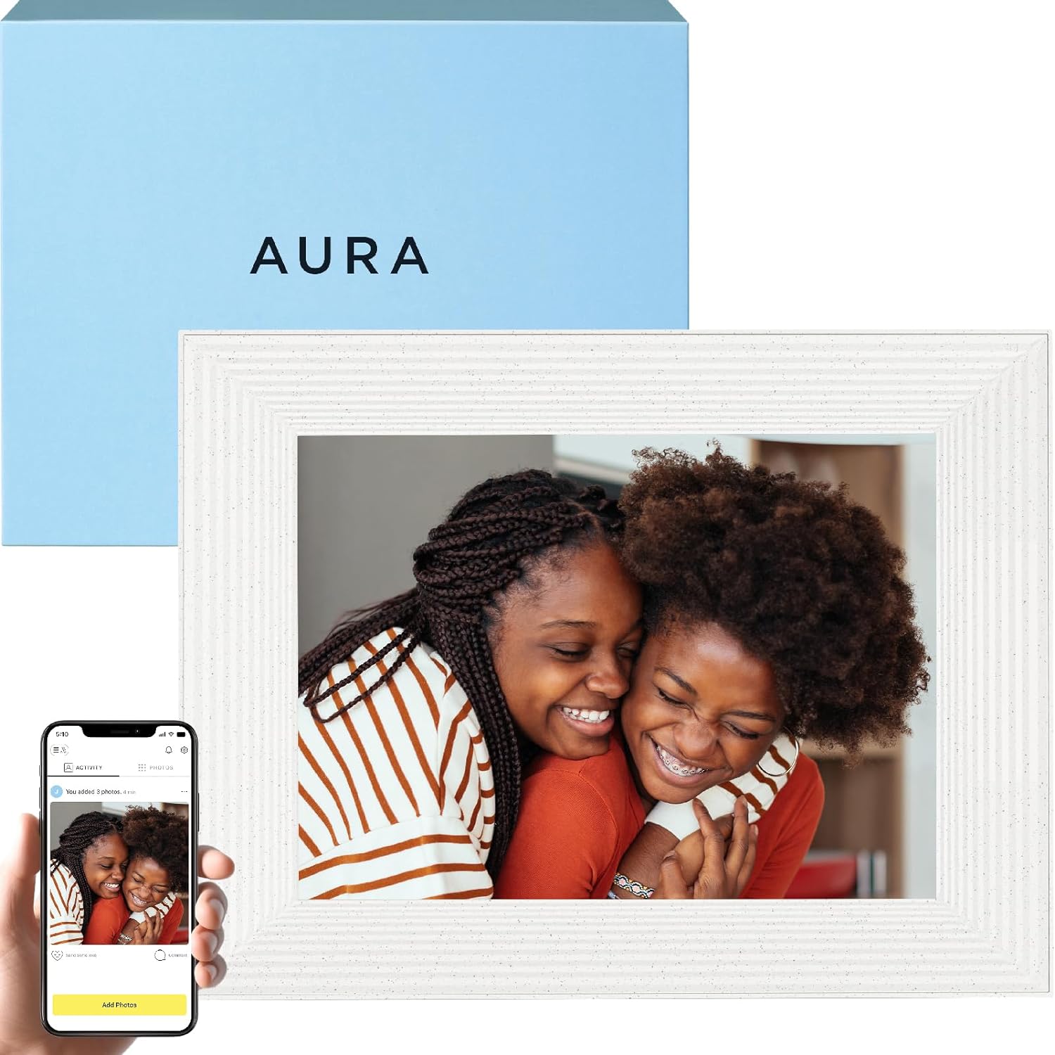 The Aura Mason digital photo frame