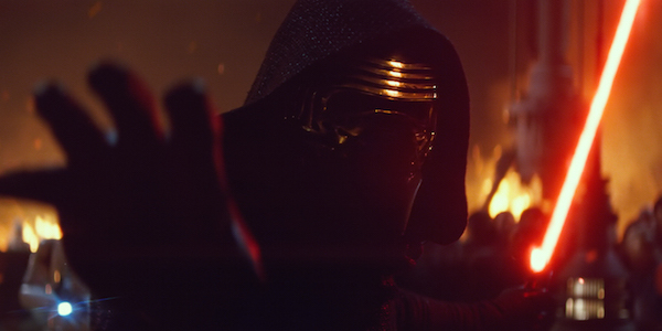 Kylo Ren in Star Wars: The Force Awakens