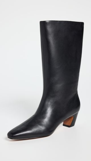 Cleo Kicked Heel Calf Boots