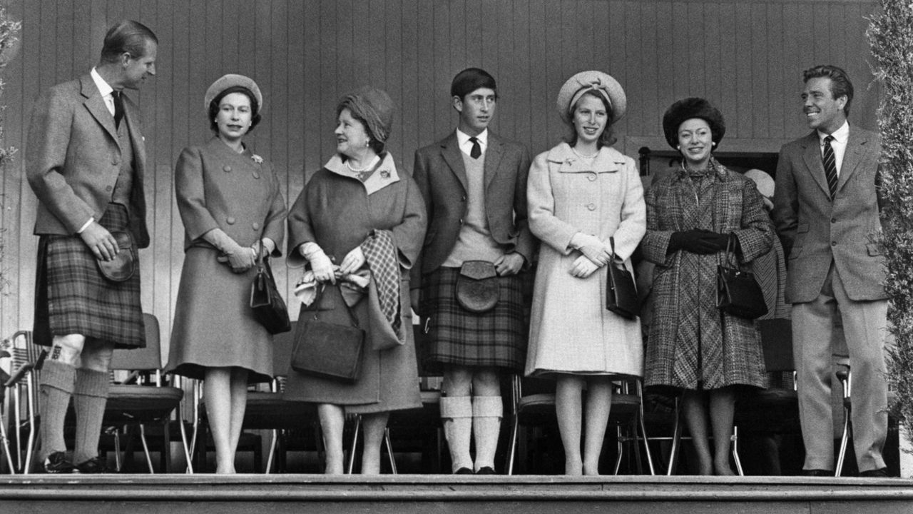 With the family at Windsor in 1965
