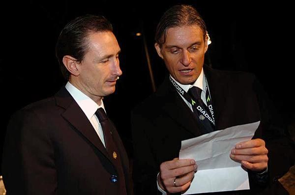 DS Dmitri Konychev and Oleg Tinkov.