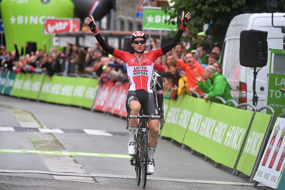 Tim Wellens wins stage 6 of the BinckBank Tour