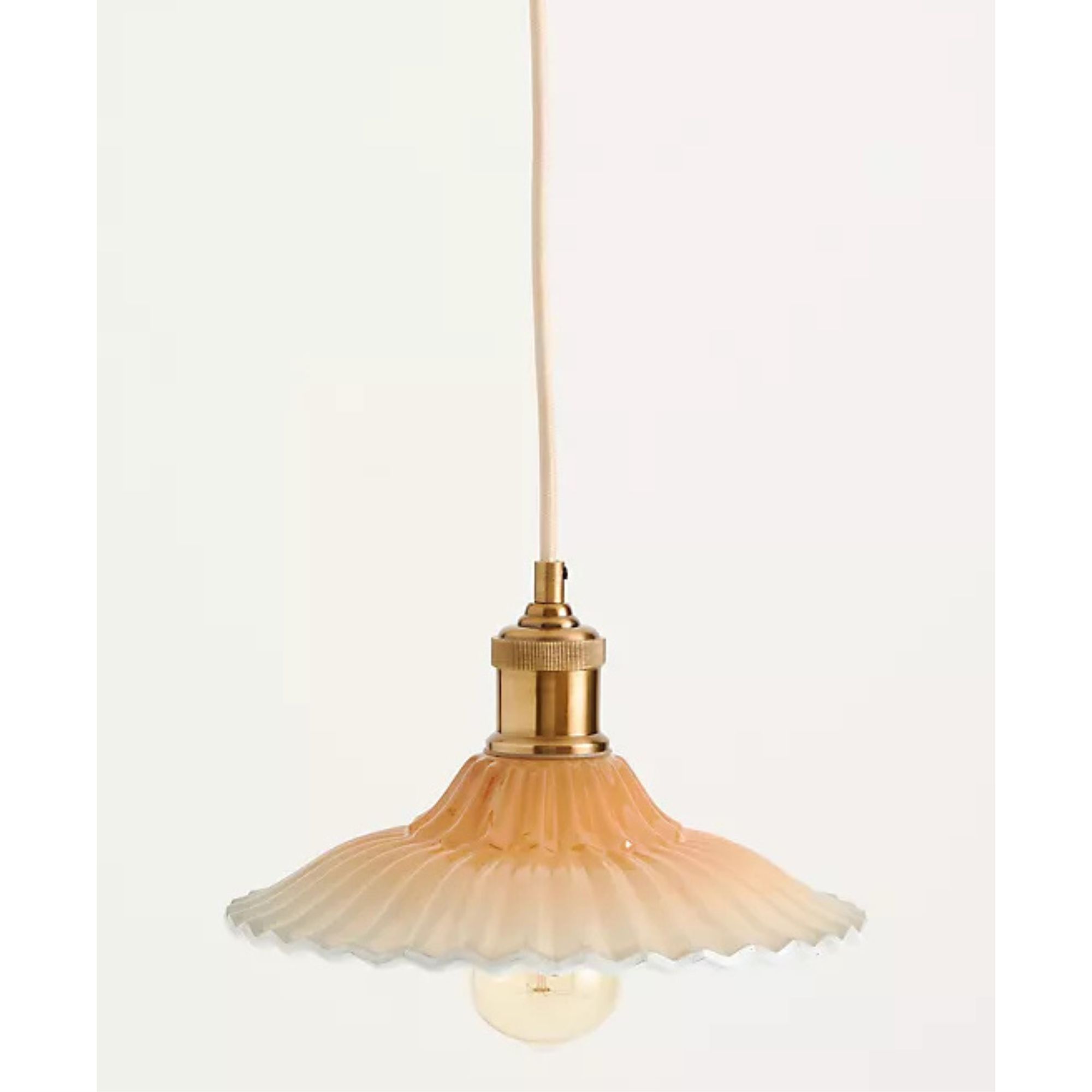 Flautist Glass Pendant