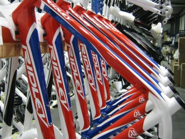 Red, white and blue frames