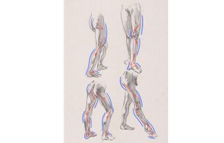 drawings of legs