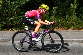 LE MARKSTEIN FRANCE JULY 30 Demi Vollering of Netherlands and Team SD Worx competes during the 1st Tour de France Femmes 2022 Stage 7 a 1271km stage from Slestat to Le Marksteinc TDFF UCIWWT on July 30 2022 in Le Markstein France Photo by Tim de WaeleGetty Images