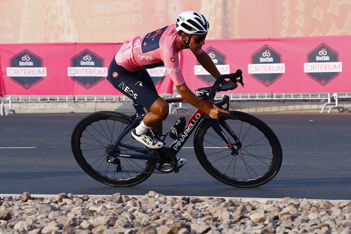 Giro dItalia Criteirum Expo 2020 Dubai 06112021 Egan Bernal COL Ineos Grenadiers photo Luca BettiniBettiniPhoto2021