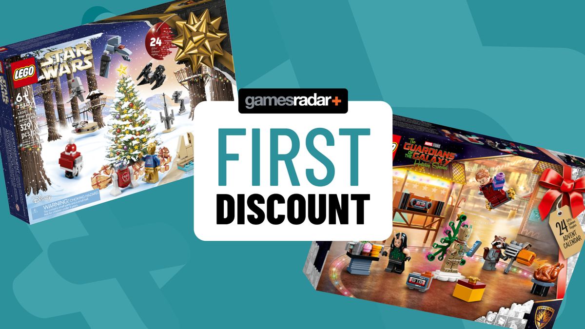 First discount badge with Lego Star Wars and Guardians of the Galaxy Lego Advent Calendars