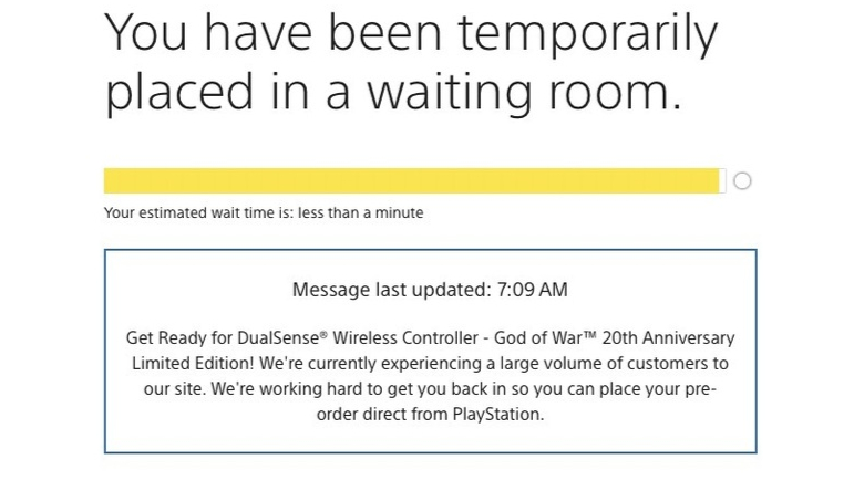 God of War 20th Anniversary DualSense pre-orders at PS Direct