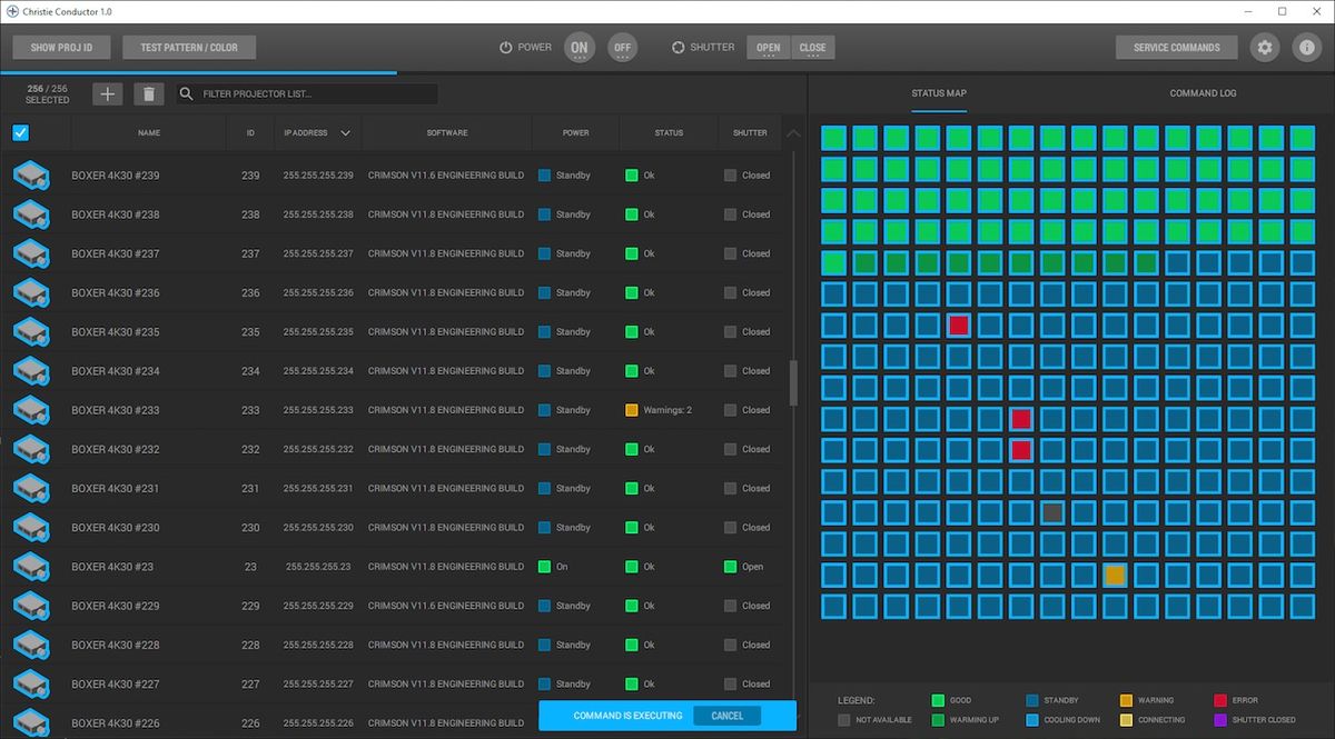 Christie has launched Christie Mystique Lite and Christie Conductor, two new free software solutions designed to make it easier for customers to install and maintain seamlessly blended images and monitor and control their projection systems.